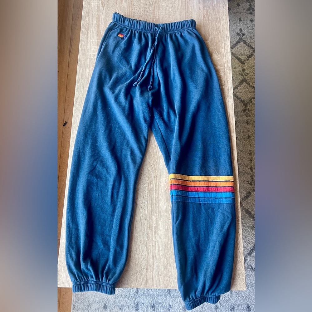 Aviator Nation striped pants